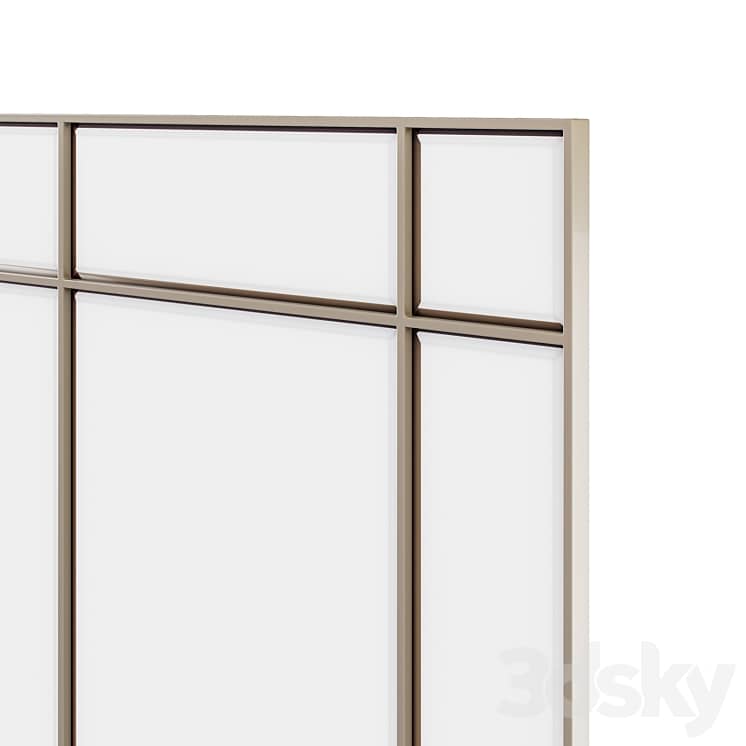 Rectangular mirror