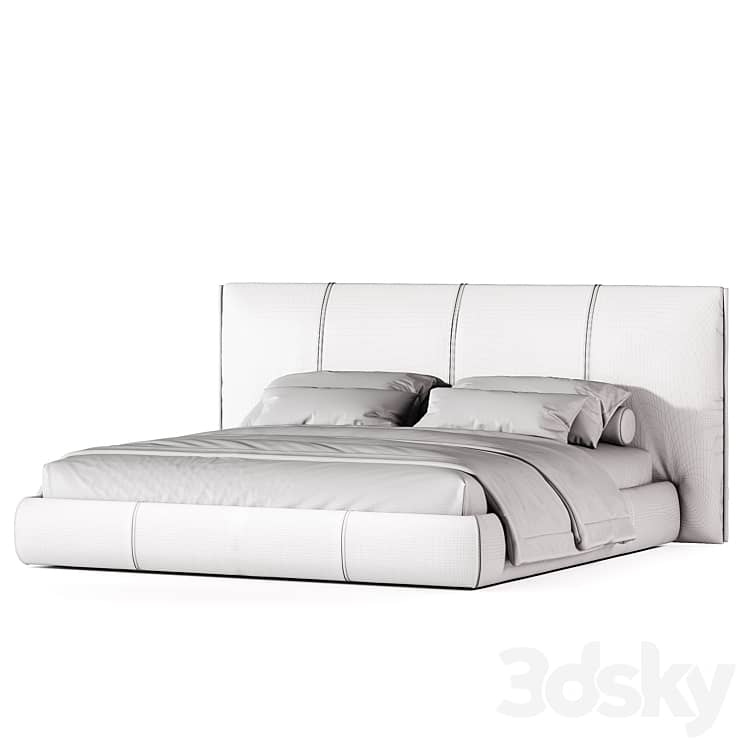 (OM) Bed "Houmi" 200 Tok Furniture