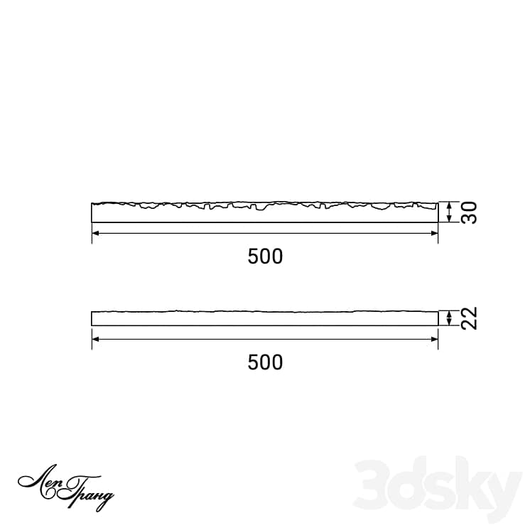 3D panels No. 291 292 LepGrand