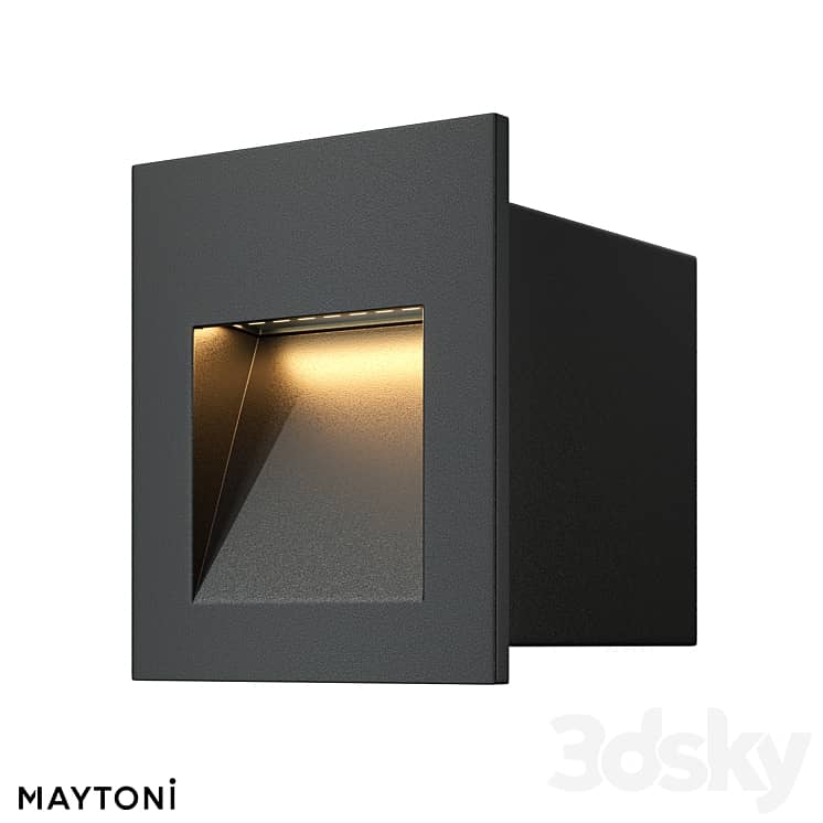 Recessed luminaire Arca O038 L3B