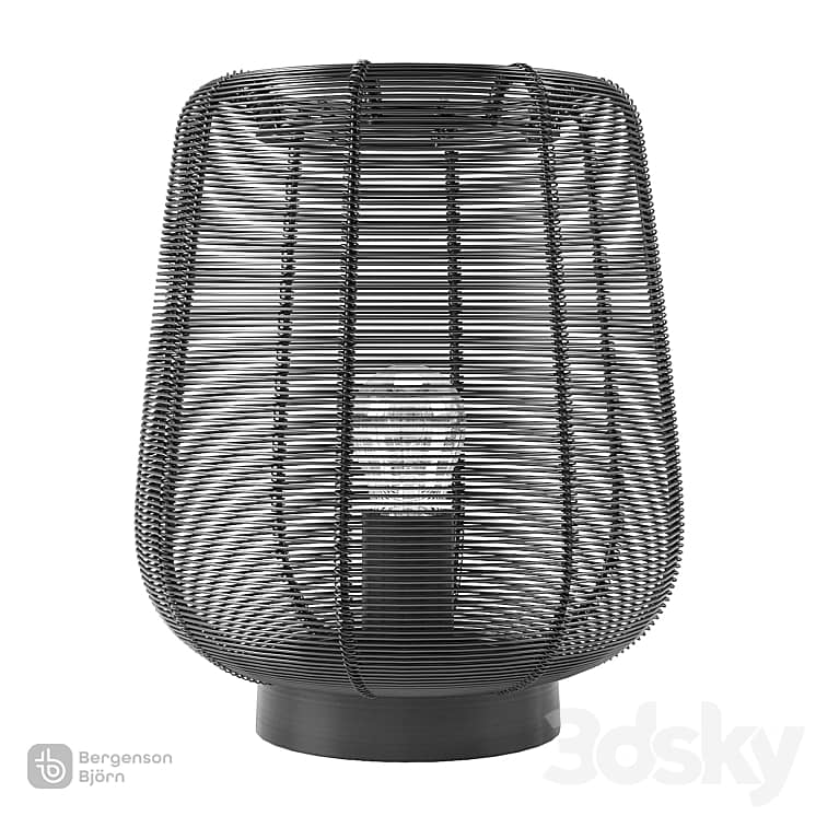 Table lamp Vinger, black, Bergenson Bjorn