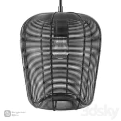 Pendant lamp Vinger, Ø23x25 cm, black, Bergenson Bjorn 