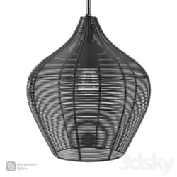 Pendant lamp Vinger, black, Bergenson Bjorn 