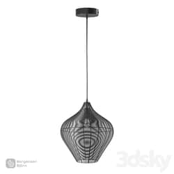 Pendant lamp Vinger, black, Bergenson Bjorn 