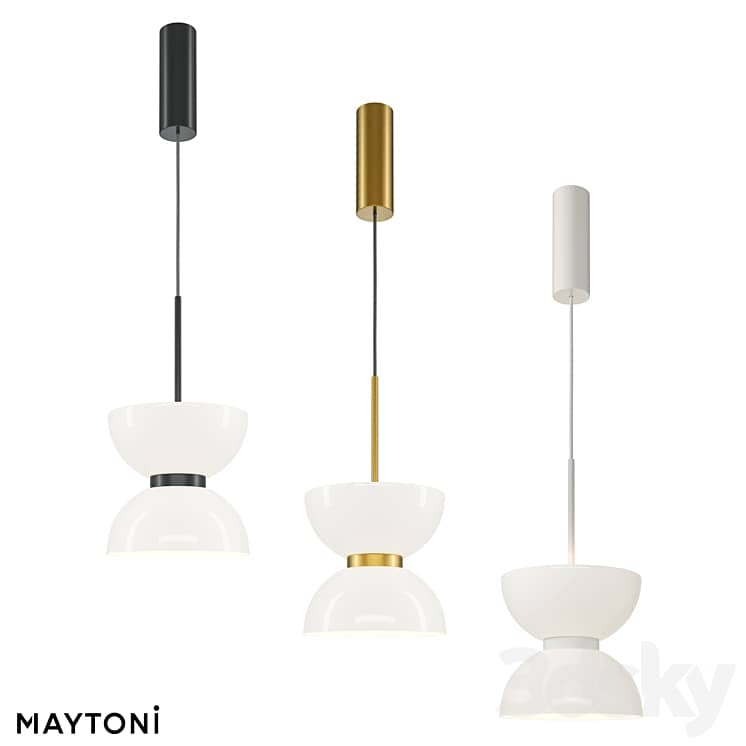 Pendant lamp Kyoto MOD178PL L11B3K; MOD178PL L11G3K; MOD178PL L11W3K