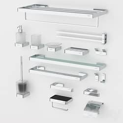 Collection of bathroom accessories Artwelle Regen 
