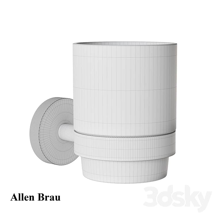 Glass Allen Brau Priority 6.31002 00 white/chrome