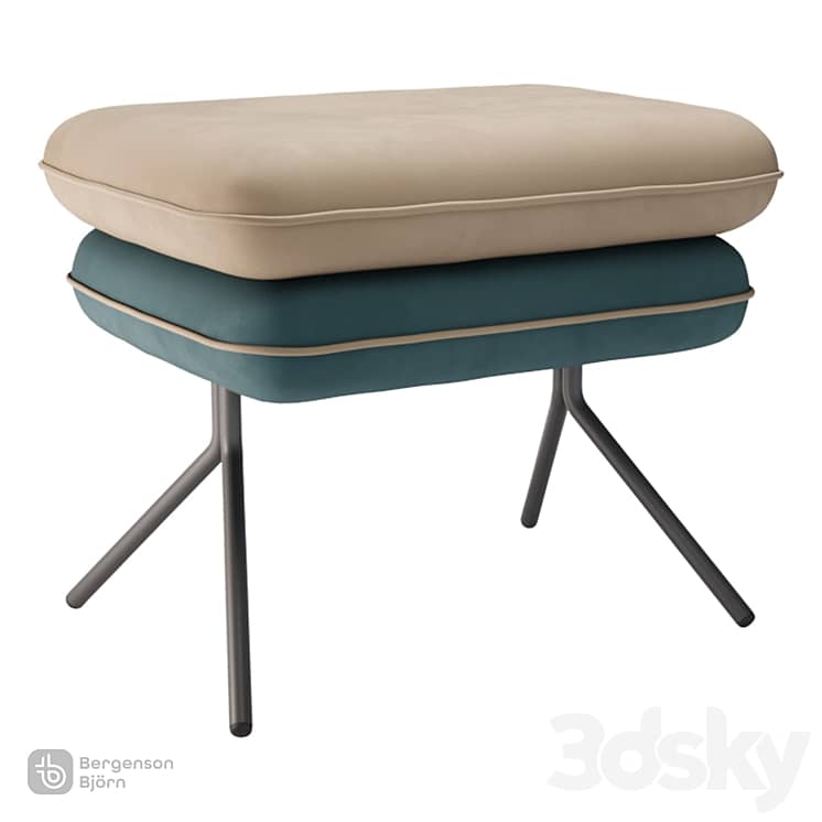 Pouf Pea, velor, Bergenson Bjorn