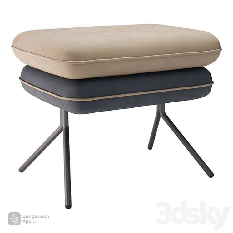Pouf Pea, velor, Bergenson Bjorn