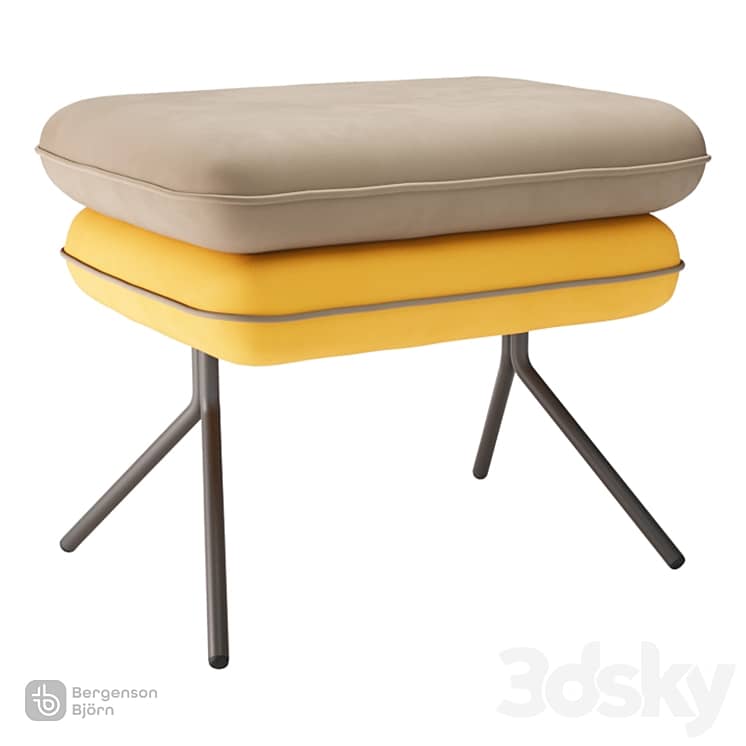 Pouf Pea, velor, Bergenson Bjorn