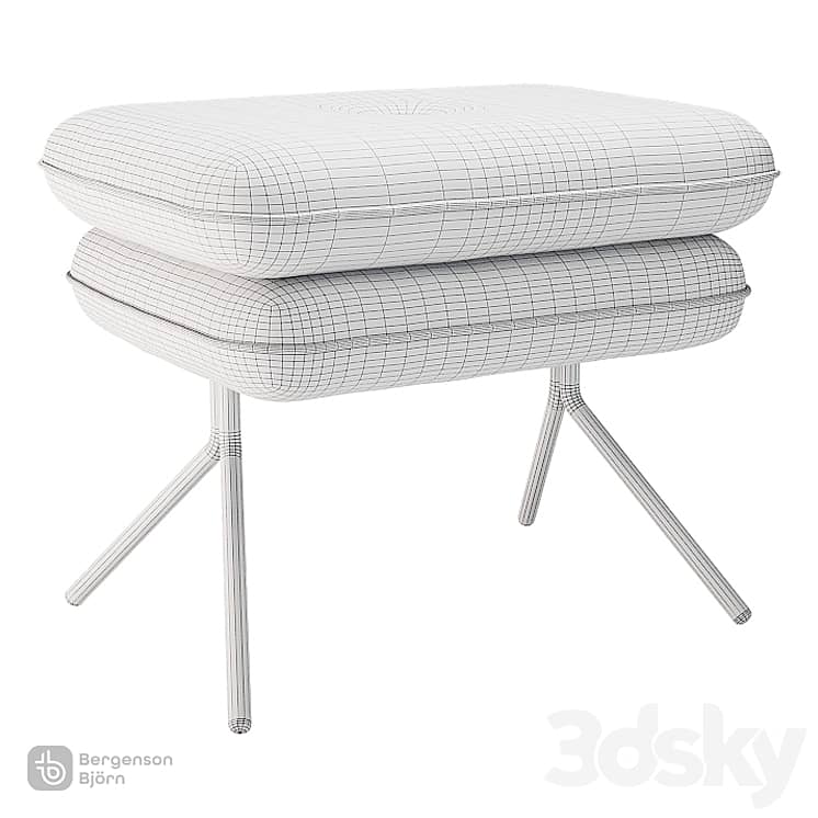 Pouf Pea, velor, Bergenson Bjorn