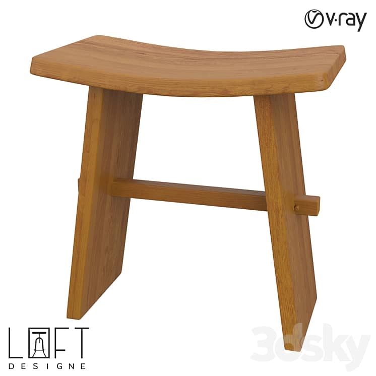 Stool LoftDesigne 40619 model