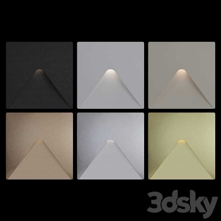 Step Light Steps S1751 Brass. Bronze staircase lamp OM