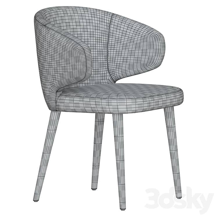 Aston chair from Minotti