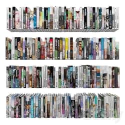 Set of books color 7 01 