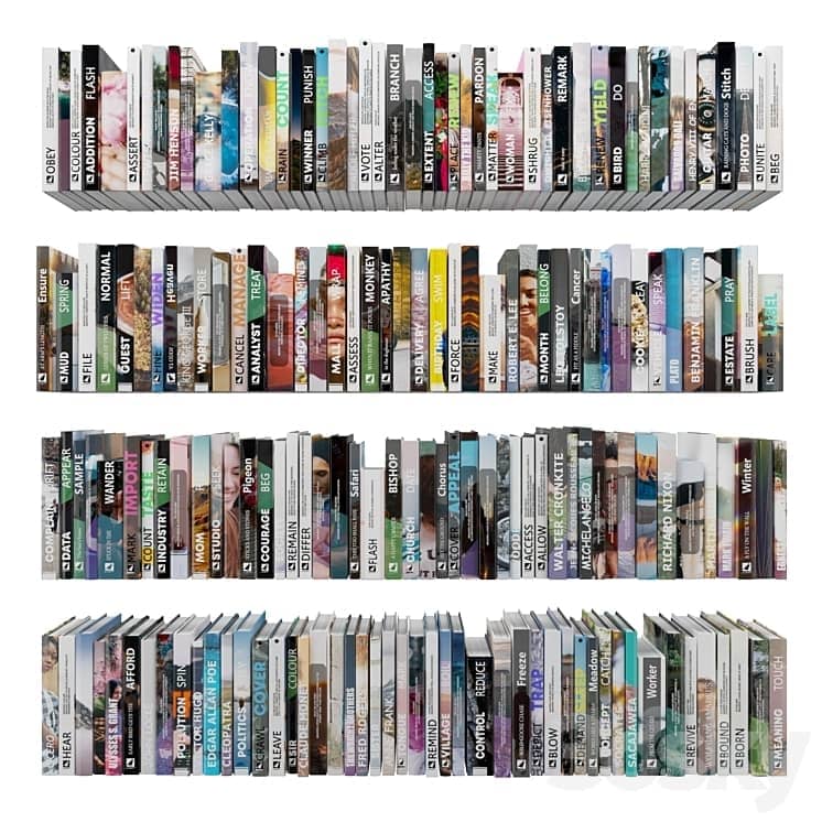 Set of books color 7 01