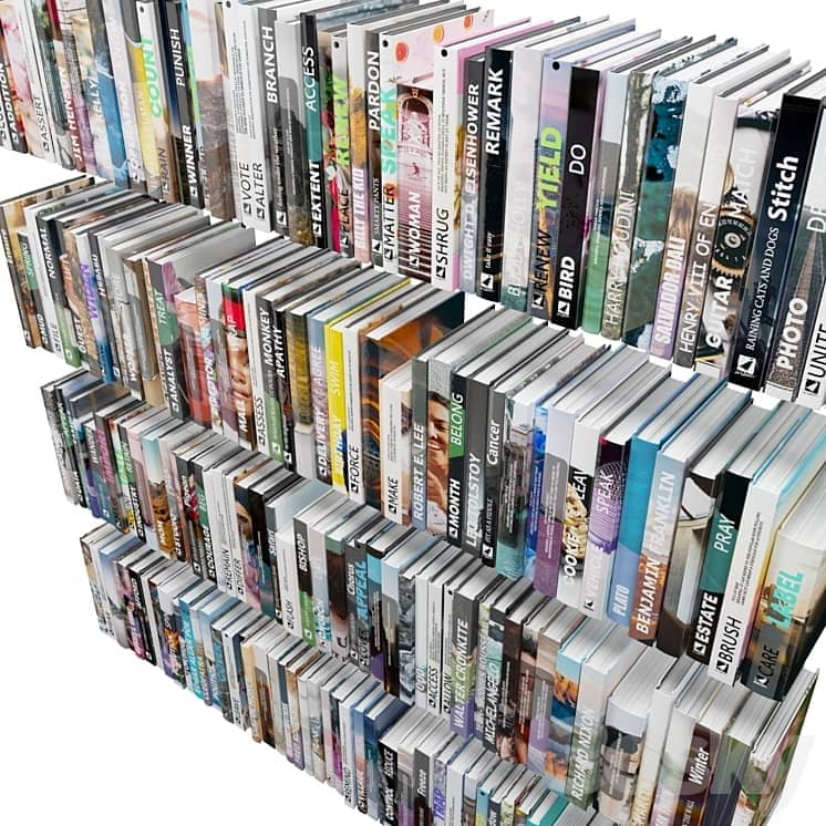 Set of books color 7 01