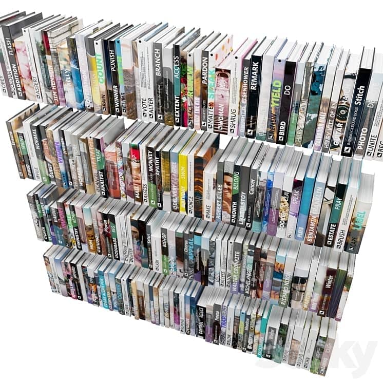 Set of books color 7 01