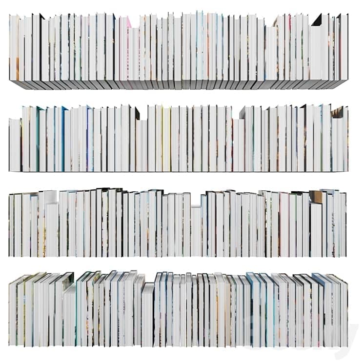 Set of books color 7 01