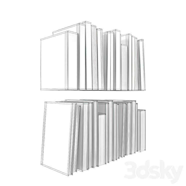 Set of books color 7 01