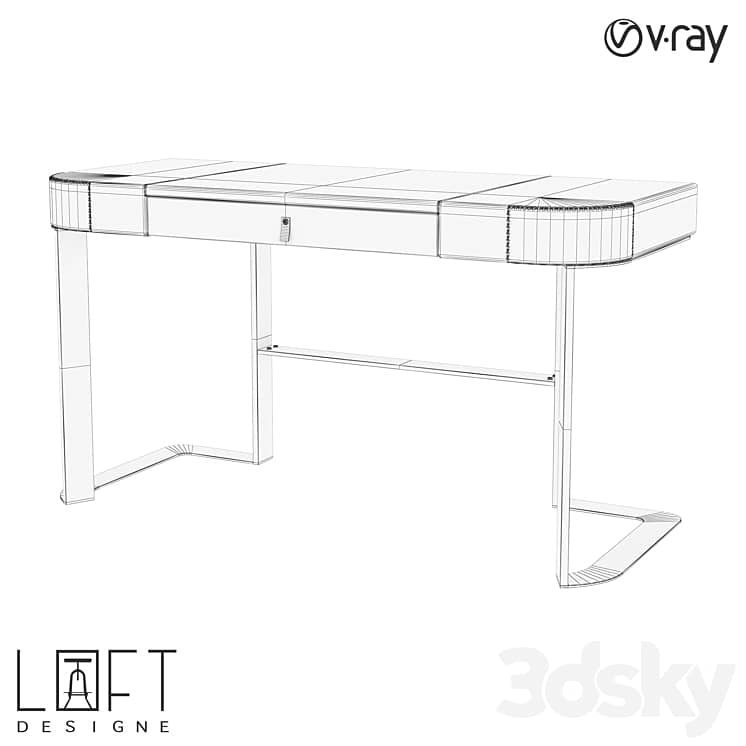 Desk LoftDesigne 6711 model