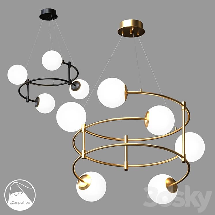 LampsShop.ru L1847 Chandelier Spiralus