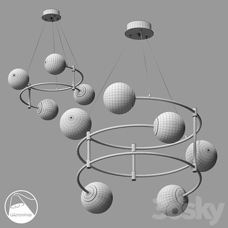 LampsShop.ru L1847 Chandelier Spiralus