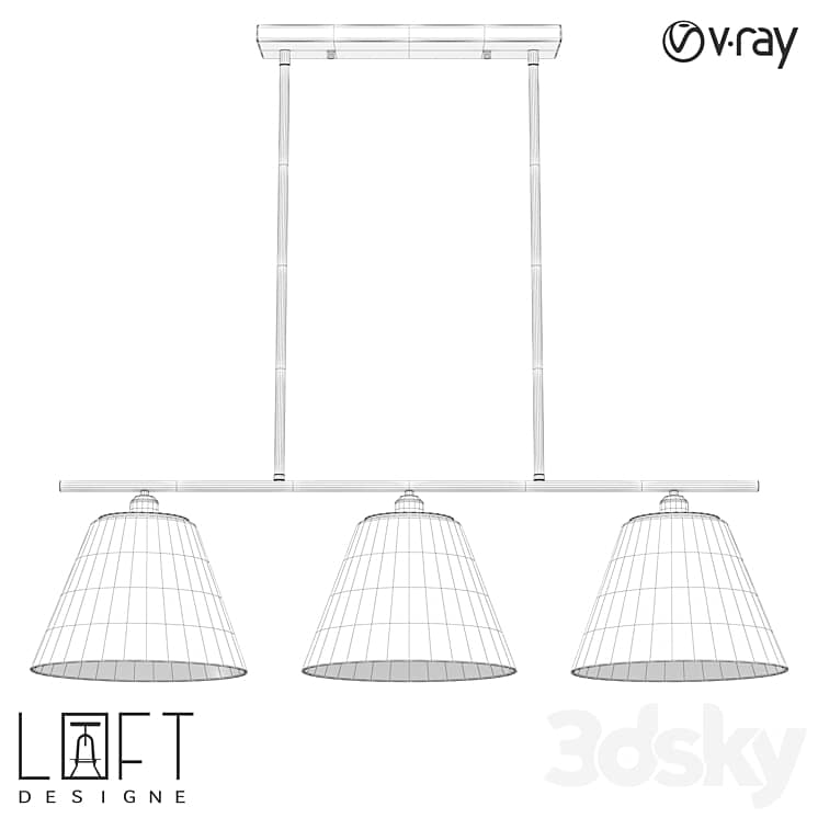 Pendant light LoftDesigne 1058 model