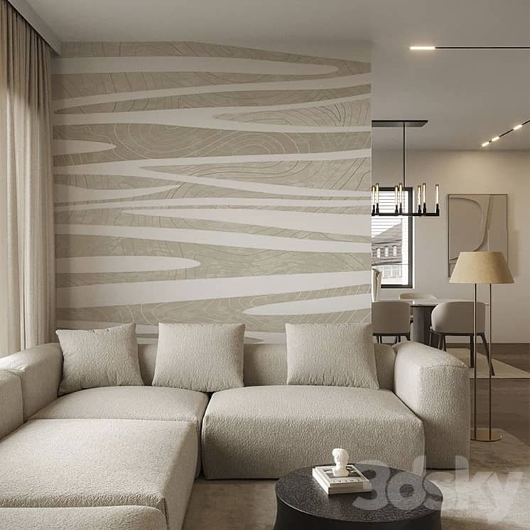 Creativille | Wallpapers | 8140 soft topo verticals