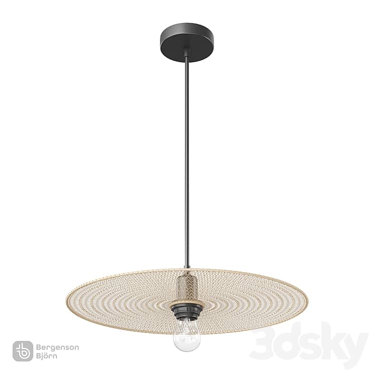 OM Pendant lamp Vinger, beige, Bergenson Bjorn