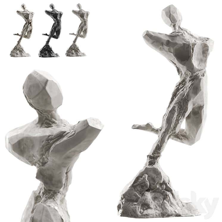 Sculpture Abstract human 01