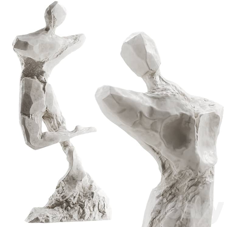 Sculpture Abstract human 01