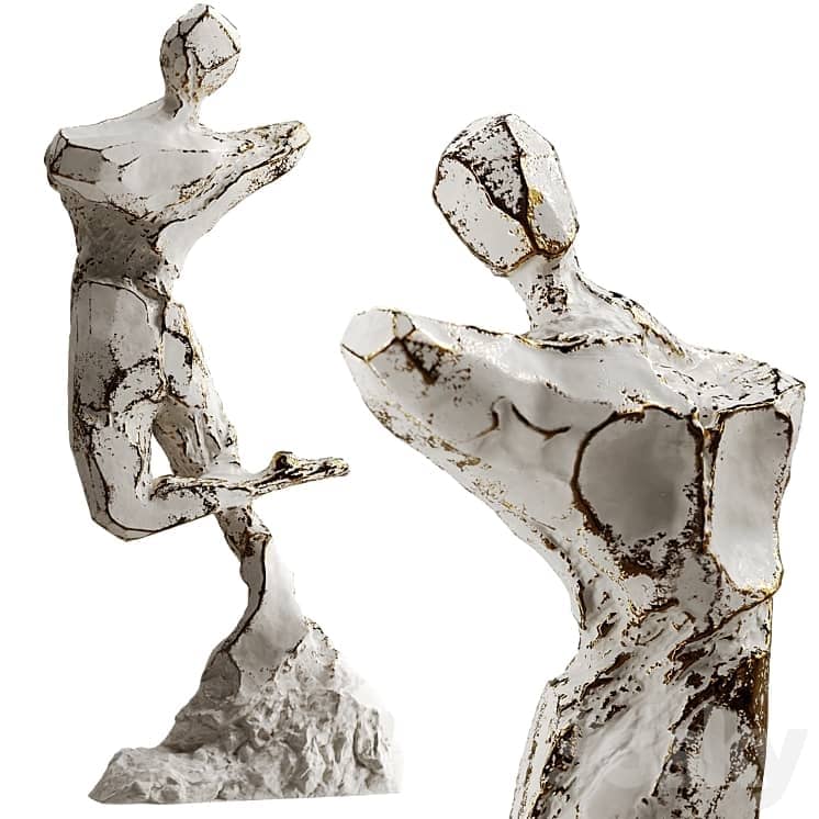 Sculpture Abstract human 01