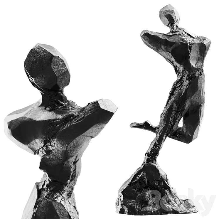Sculpture Abstract human 01