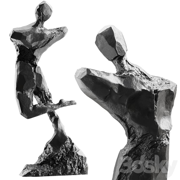 Sculpture Abstract human 01