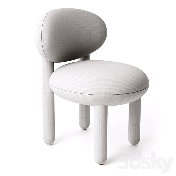 (OM) Noom Flock Chair CS2