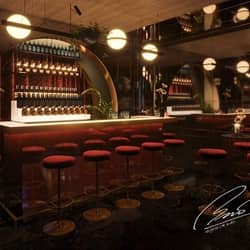 3D Model Interior Restaurant Scene 234 By HuynhLeBao  