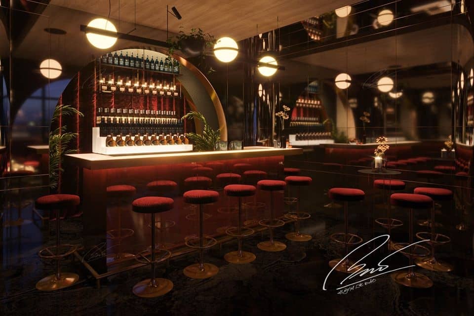 3D Model Interior Restaurant Scene 234 By HuynhLeBao 