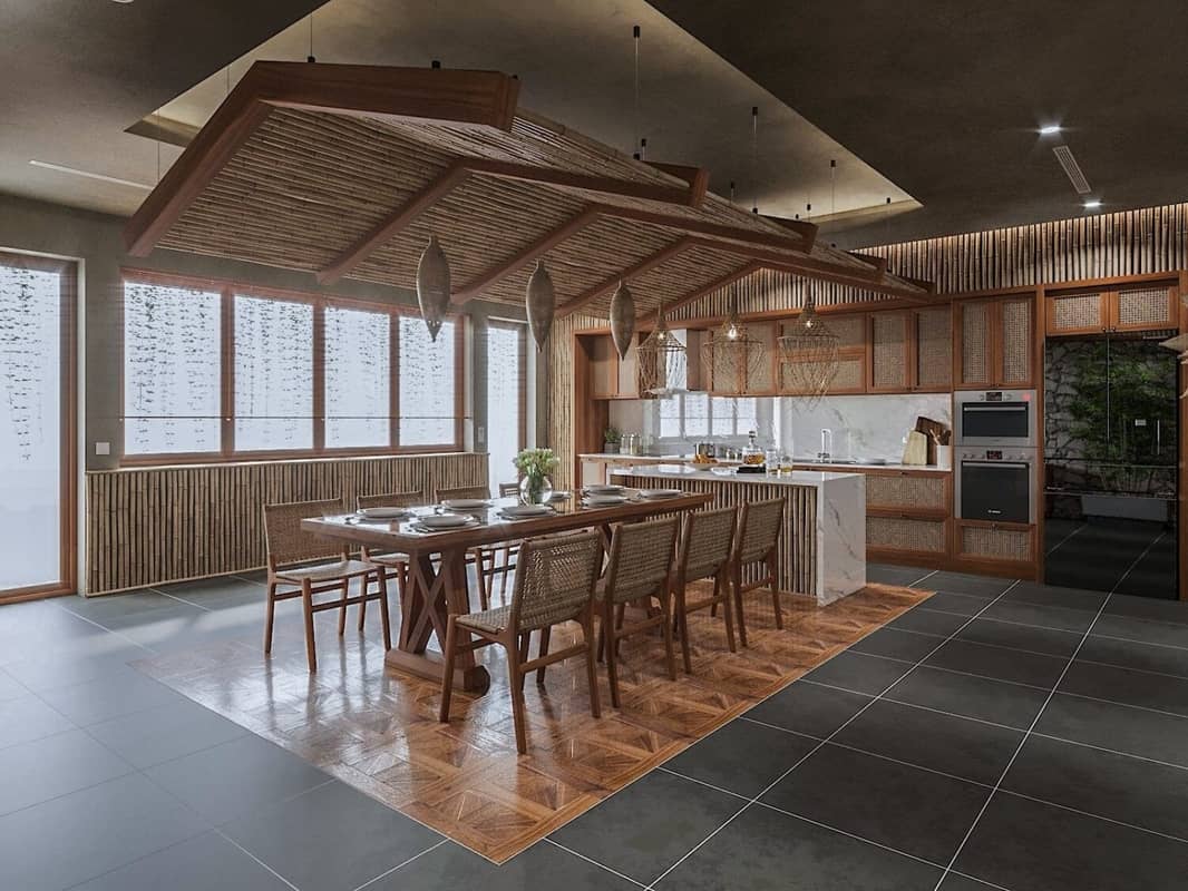  Kitchen Interior Model By Thinh Cu