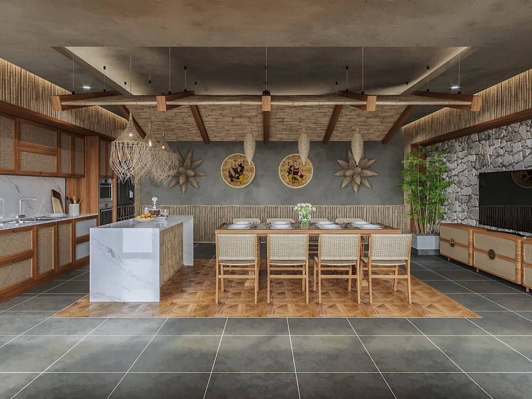  Kitchen Interior Model By Thinh Cu