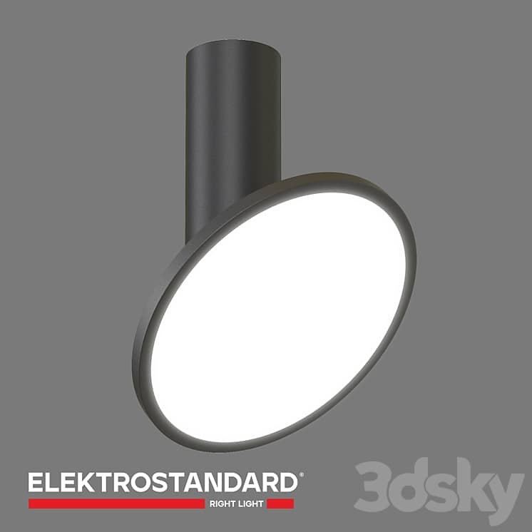 OM Surface mounted LED lamp Elektrostandard DLS029 Brain