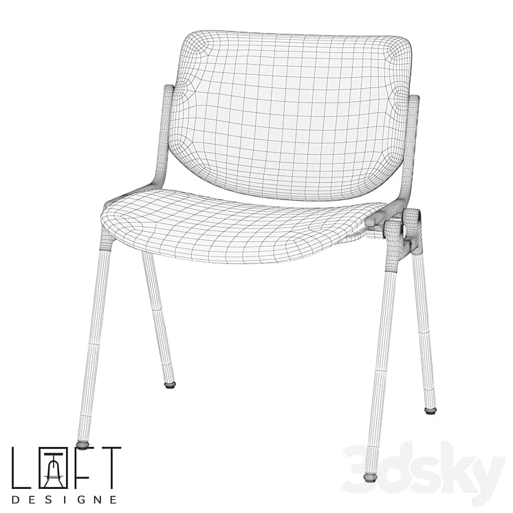 Chair LoftDesigne 31393 model