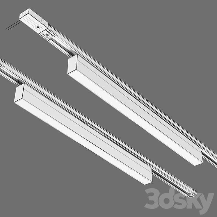 OM LED track light for single phase busbar trunking Elektrostandard LTB54 X Line