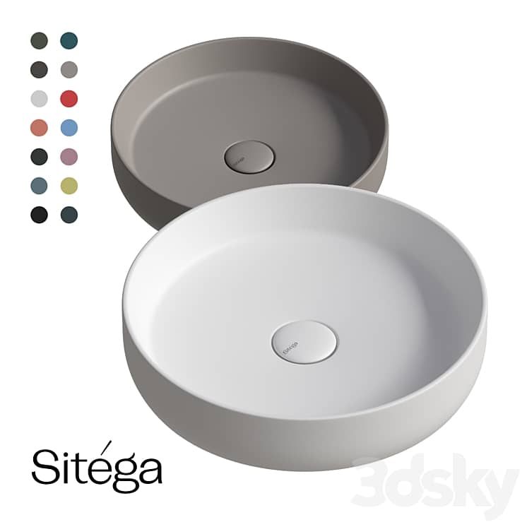 Round washbasin Verma 240