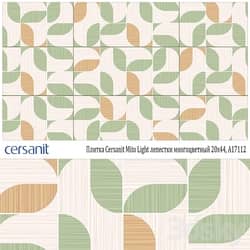 Tile Cersanit Mito Light petals multicolor 20x44, A17112 