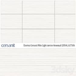 Tile Cersanit Mito Light light beige 20X44, A17106 