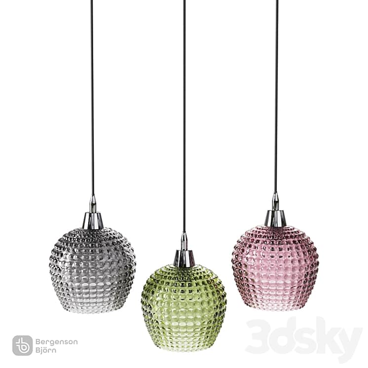 OM Cascade pendant lamp Aurora, Bergenson Bjorn