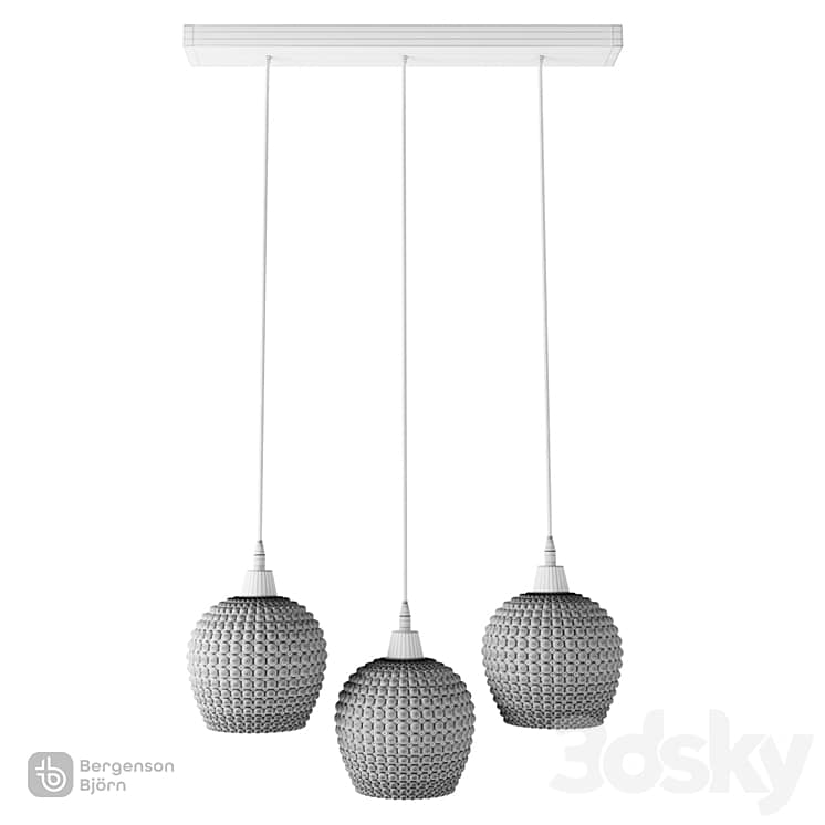 OM Cascade pendant lamp Aurora, Bergenson Bjorn