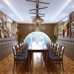 3D Model Interior Restaurant 225 By Huy Pham  