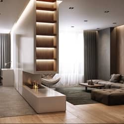 3D Interior Kitchen – Livingroom 213 Scene 3dsmax By Nguyen Le 